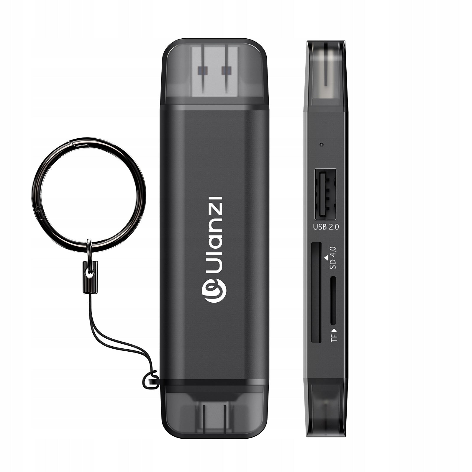 3in1 SD / microSD / USB Memory Card Reader to USB-C USB-A Port ULANZI CR3