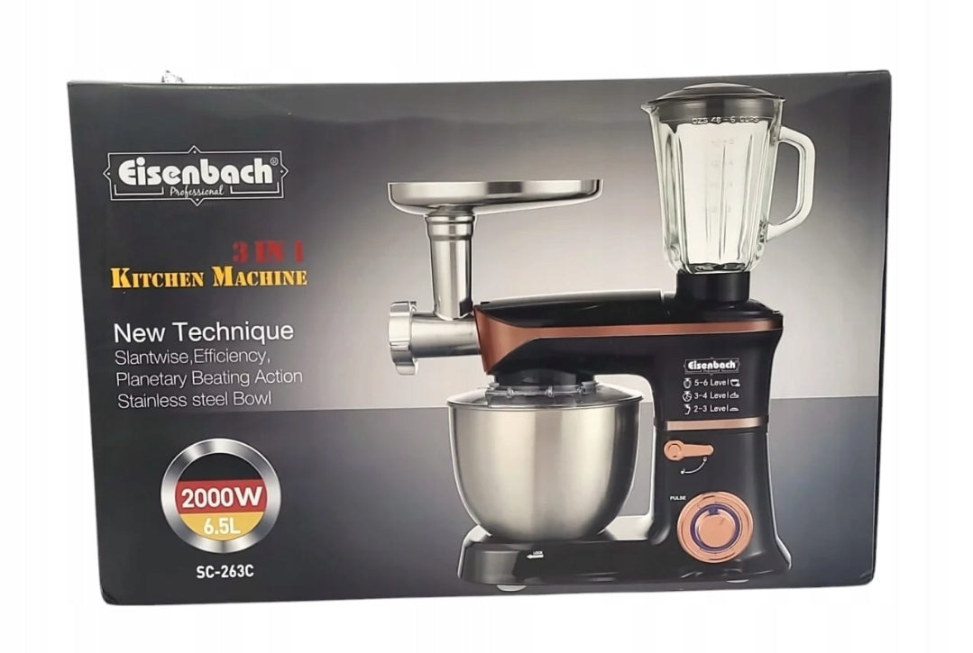 3in1 planetary food processor eisenbach SC263C planetary robot
