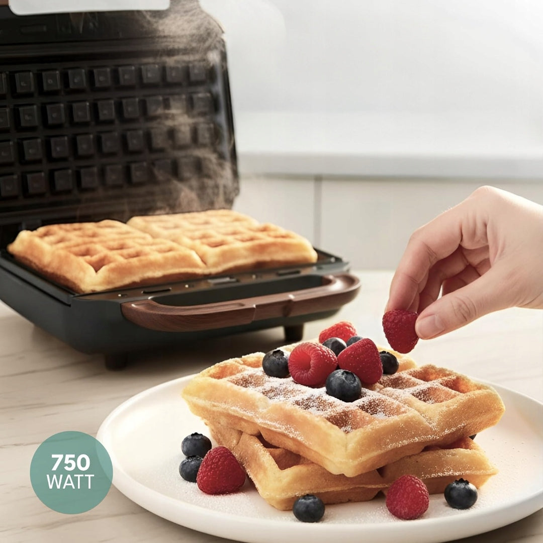 3in1 sandwich maker LEBENLANG electric toaster 750W panini waffle iron Packaging status original