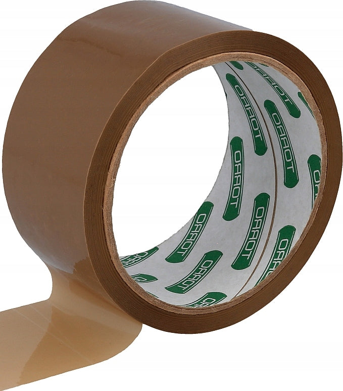 3pcs PACKING TAPE BROWN PACKING RUBBER BOPP 48mm 50yd Packaging status original