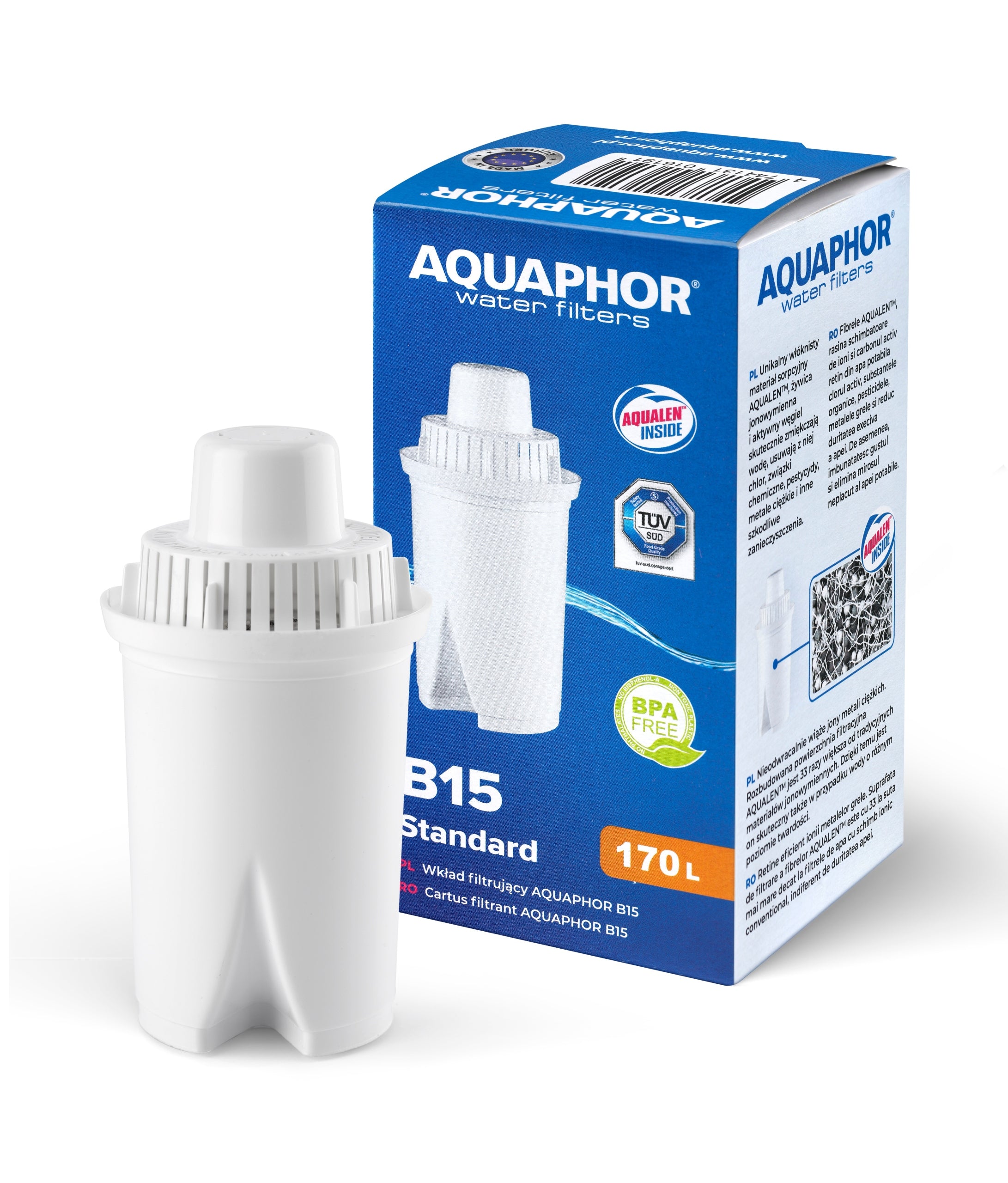 3sz CARTRIDGE FILTER AQUAPHOR B100-15 FOR BRITA DAFI