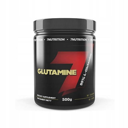 3x 7NUTRITION GLUTAMINE 500g PURE GLUTAMINE MUSCLE Expiration date at least six months from the date of purchase