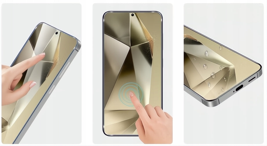 3x 9H TEMPERED GLASS FOR SAMSUNG GALAXY A35 A55 A36 A56 A37 A57 S24 FE 5G Manufacturer code ochronne szybka szkiełko etui case ładowarka
