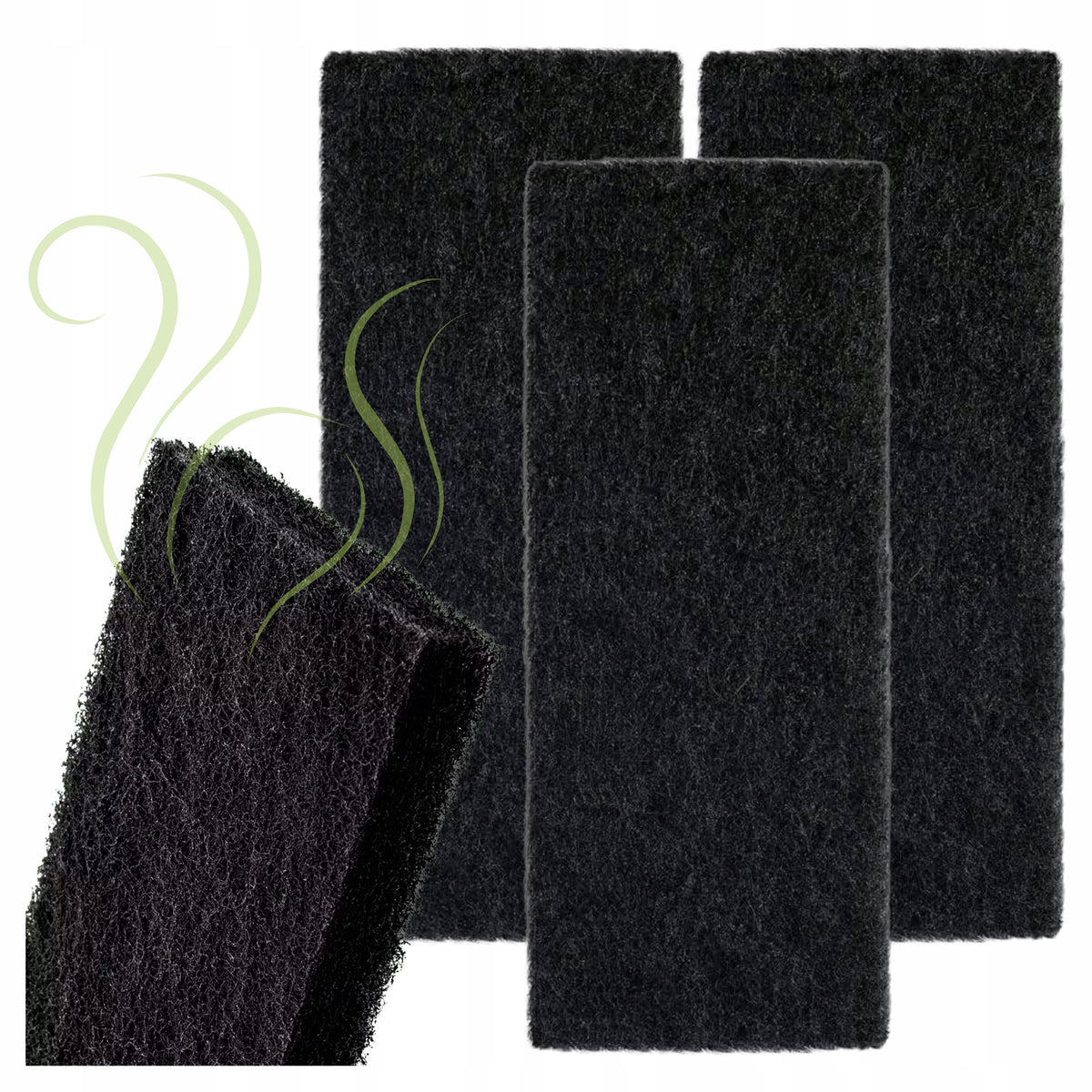 3x CARBON FILTER ODOR NEUTRALIZER FOR CAT LITTER BOX