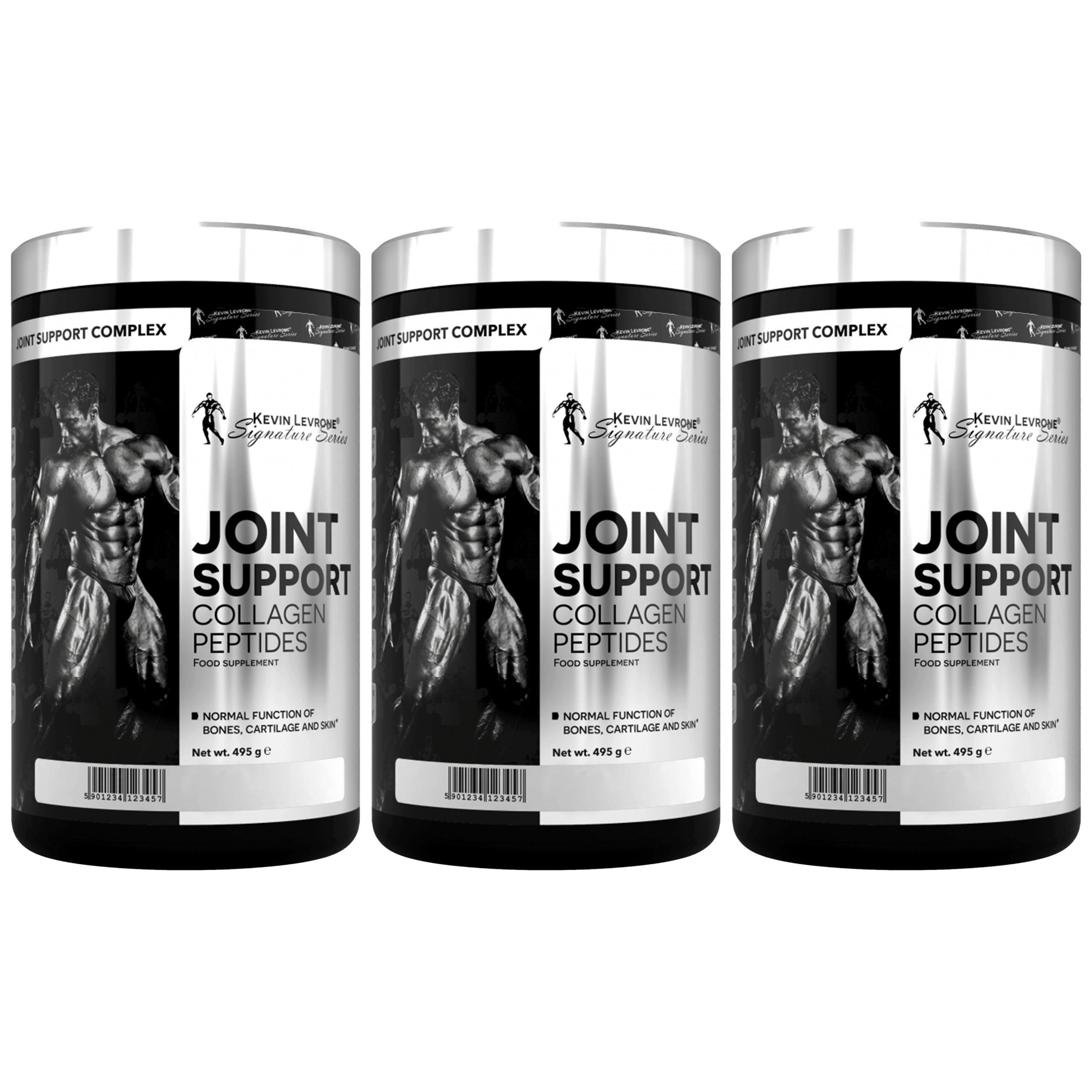 3x COLLAGEN PEPTIDES 495g preparation for joints MSM GLUCOSAMINE COLLAGEN POWDER