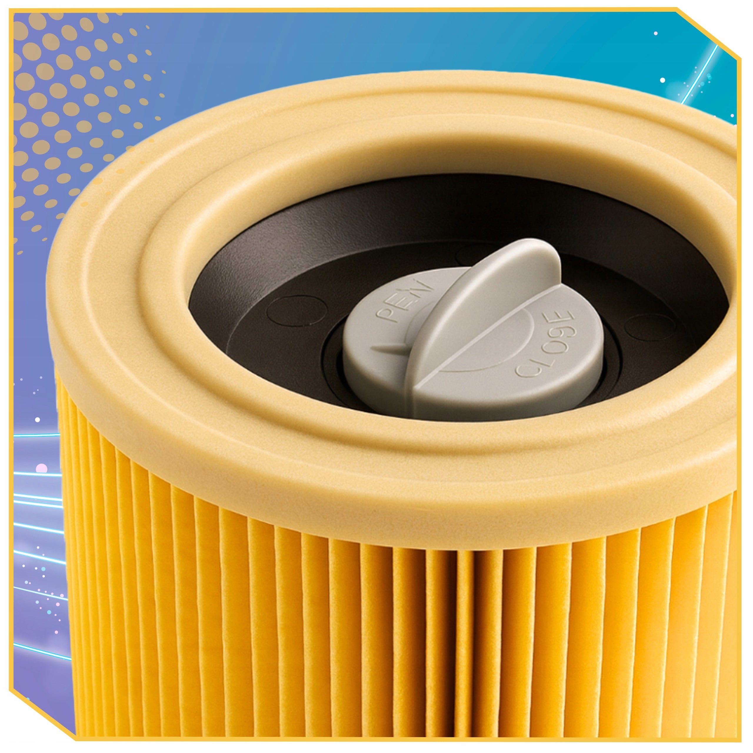 3x FILTER FOR KARCHER WD3 VACUUM CLEANER Filters 3 PCS WD 3 MV3 WD2 SE4001 KWD3 Type wavy paper