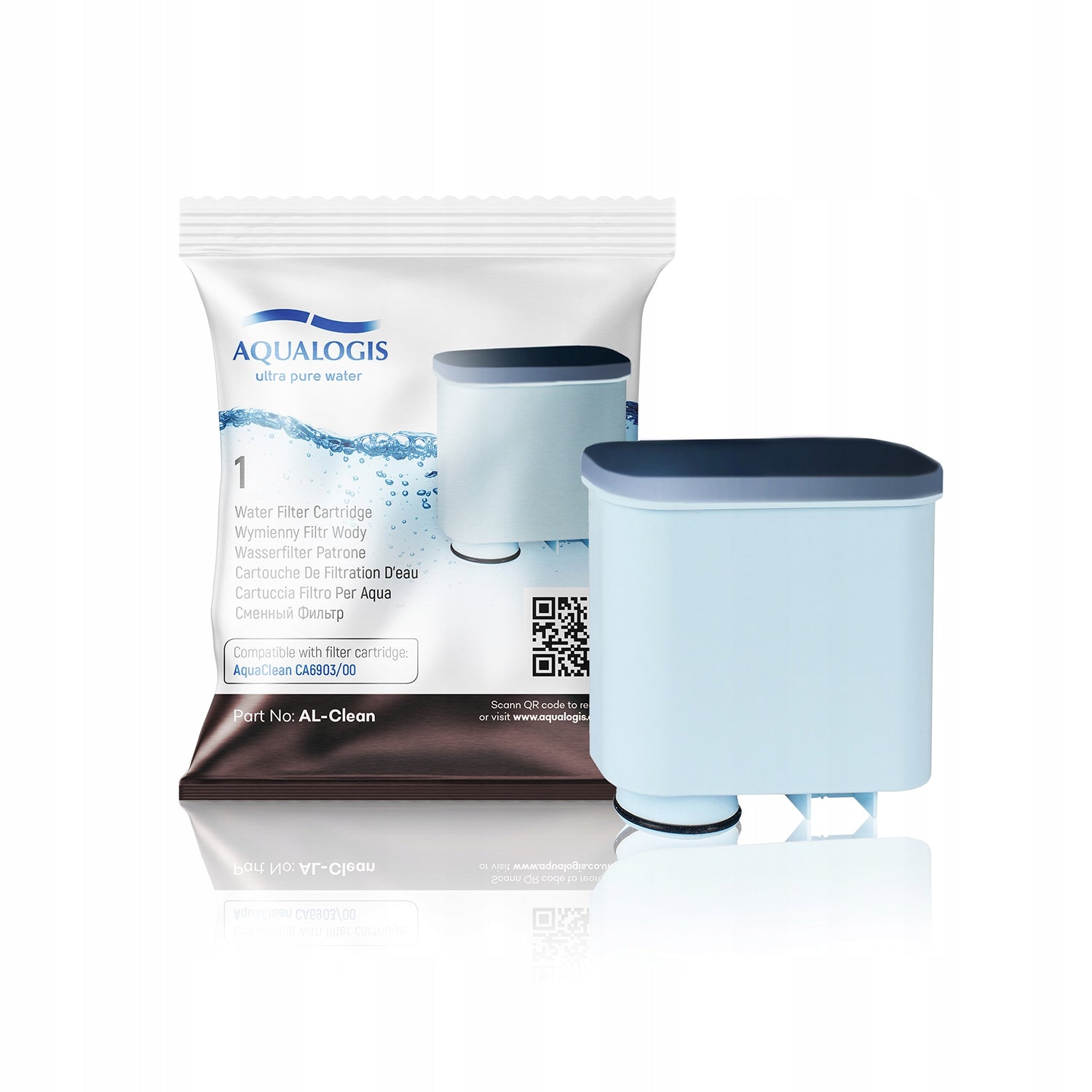 3x Filter for Saeco AL-Clean Express + Descaler 500ml + Tablets EAN (GTIN) 5906501114435