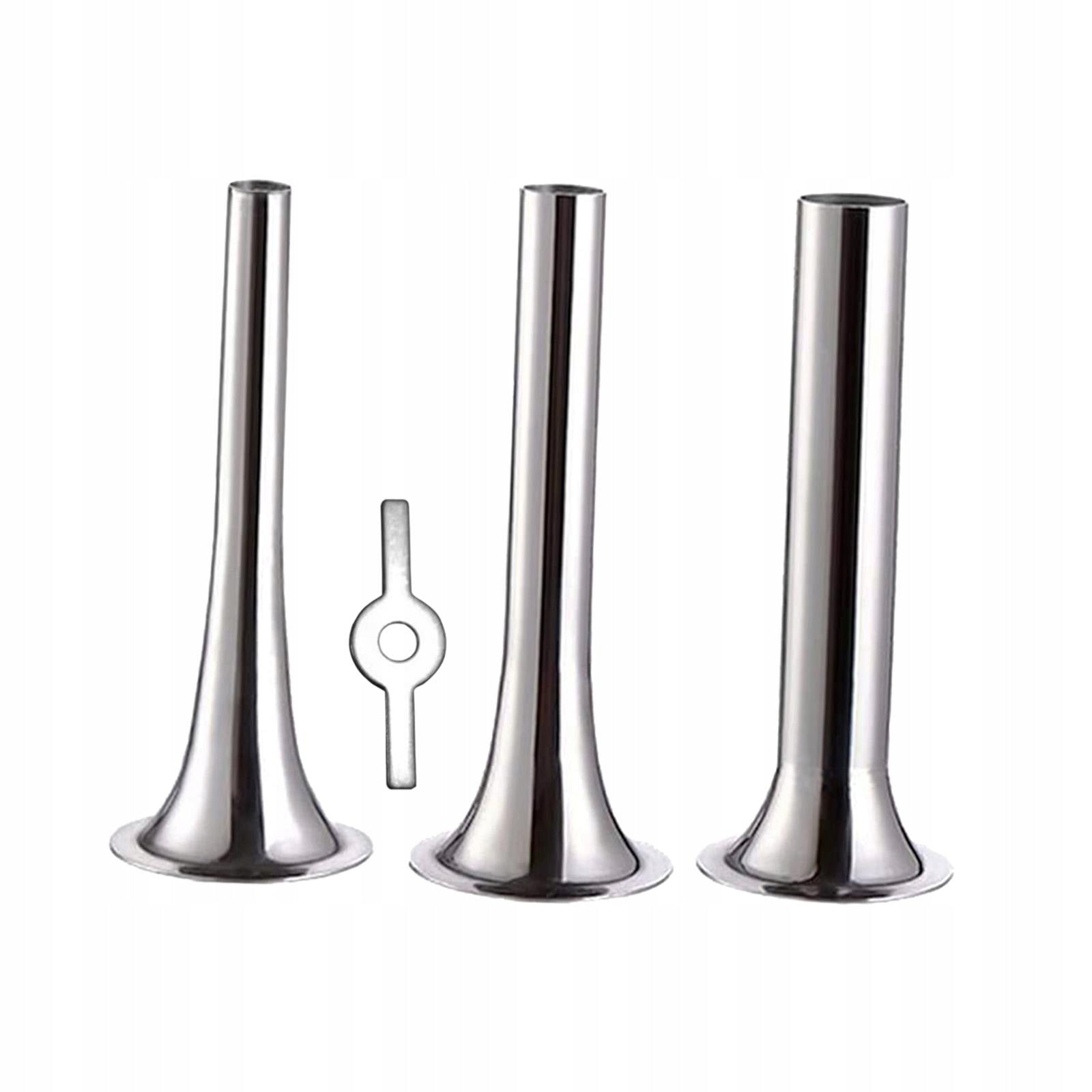 3x Funnels Attachment Homemade Sausage Stuffer Funnels Sausage Stuffer for