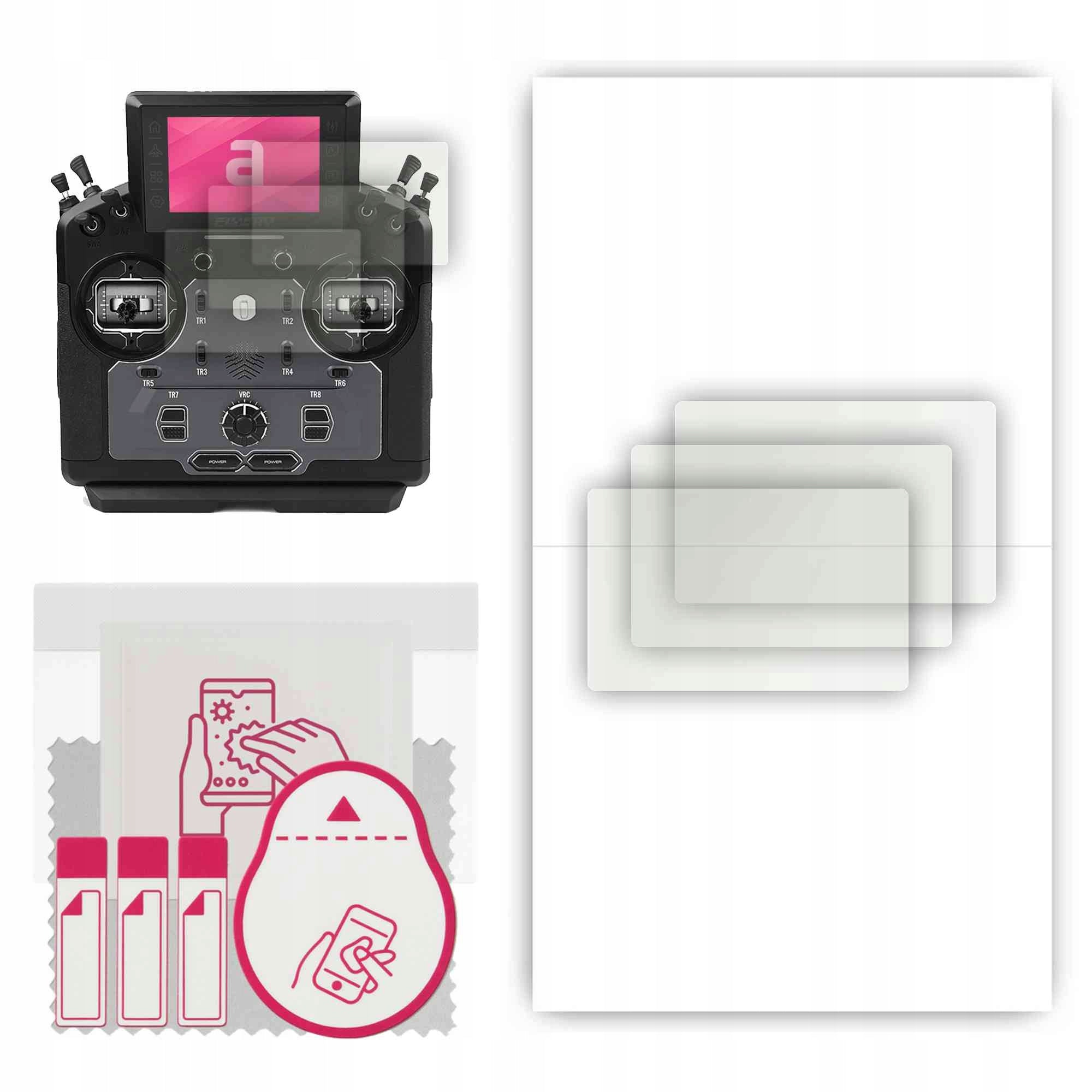 3x MATTE hydrogel film for FlySky Paladin PL18 Lite