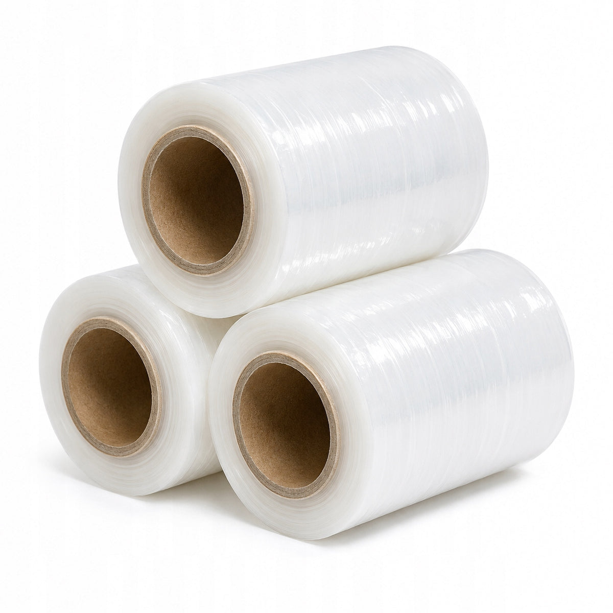 3x MINI TRANSPARENT STRETCH FILM 0,25 kg x 100 m