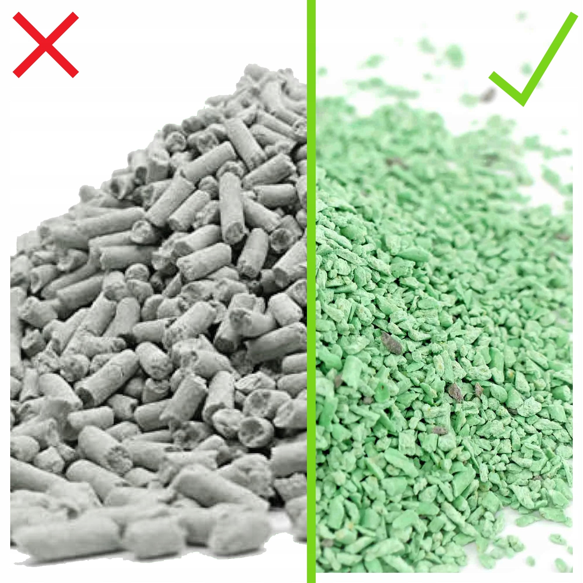 3x Organic Tofu Litter MAJA 2.5 kg Fragrance Set Product weight 2.5 kg