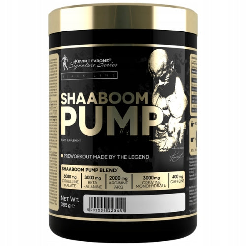 3x Pre-workout SHAABOOM PUMP 385g Citrulline Creatine KEVIN LEVRONE Expiration date at least six months from the date of purchase