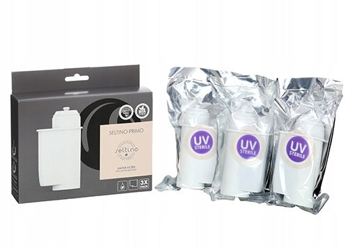 3x Seltino PRIMO water filter for Siemens machine Brand Seltino