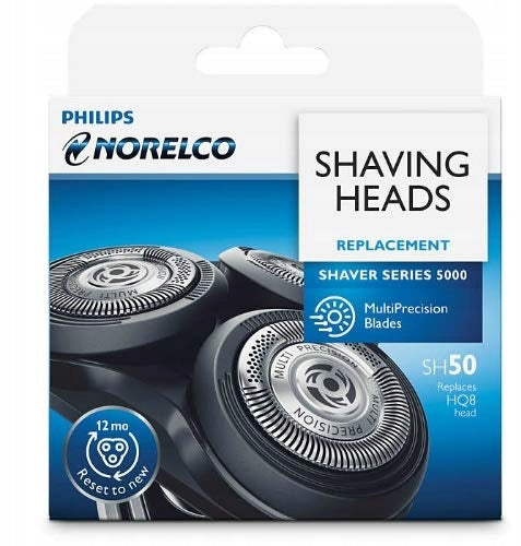 3x Shaving heads for Philips Shaver SH50 series 5000/6000 ORIGINAL