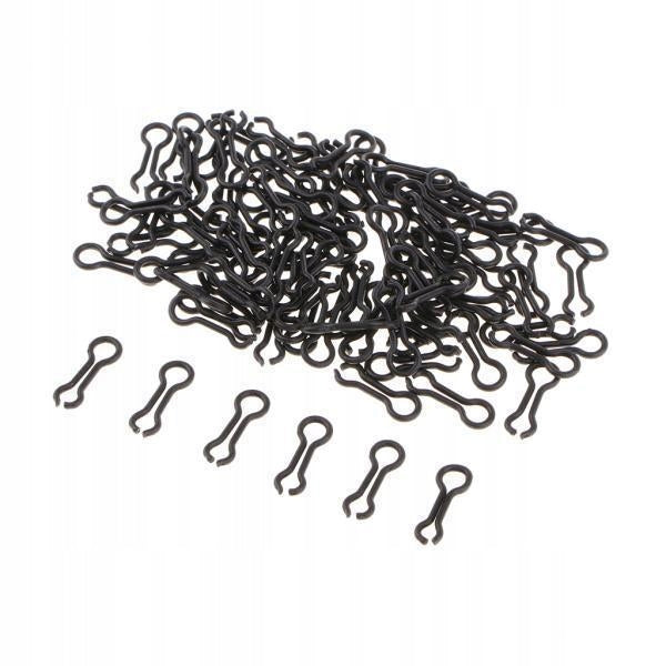 3x Stainless Steel Eye Screw Hooks