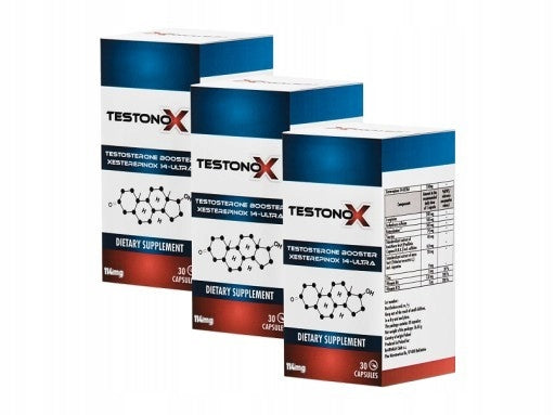 3x- TESTOSTERONE TESTONOX SET FOR MEGA MASE