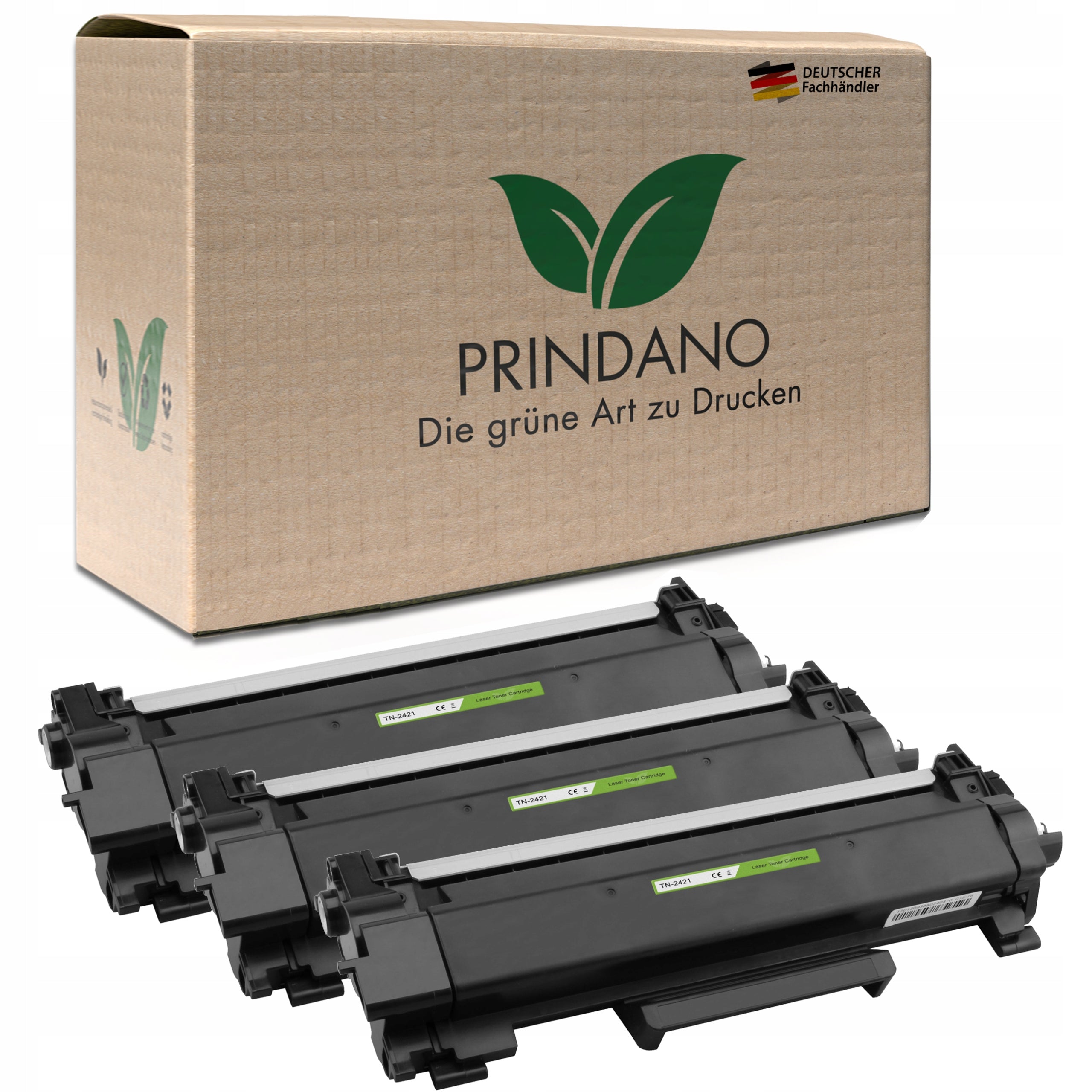 3x TN2421 Toner for Brother DCP-L2512d L2532dw MFC-L2712DN L2712DW L2752DW