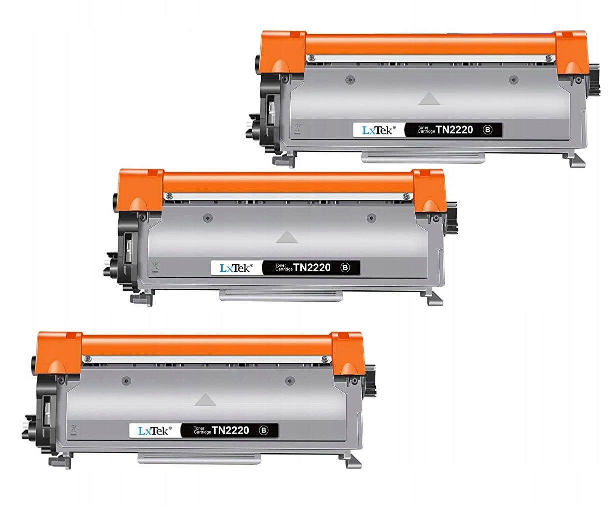 3x TONER BROTHER TN2220 HL-2130 2240 DCP-7055 7060