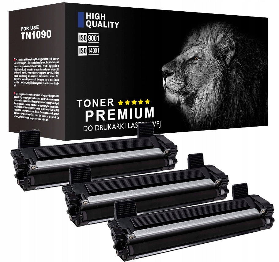 3x TONER FOR BROTHER HL-1223WE DCP-1622WE TN-1090