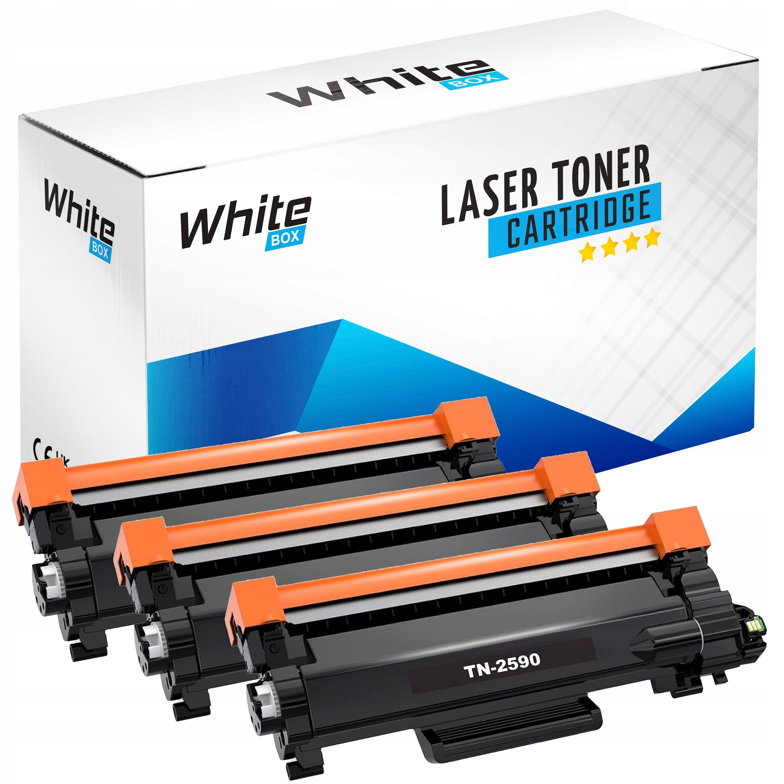 3x TONER TN-2590 XL FOR BROTHER HL-L2442DW HL-L2402D MFC-L2802DW MFC-L2922DW