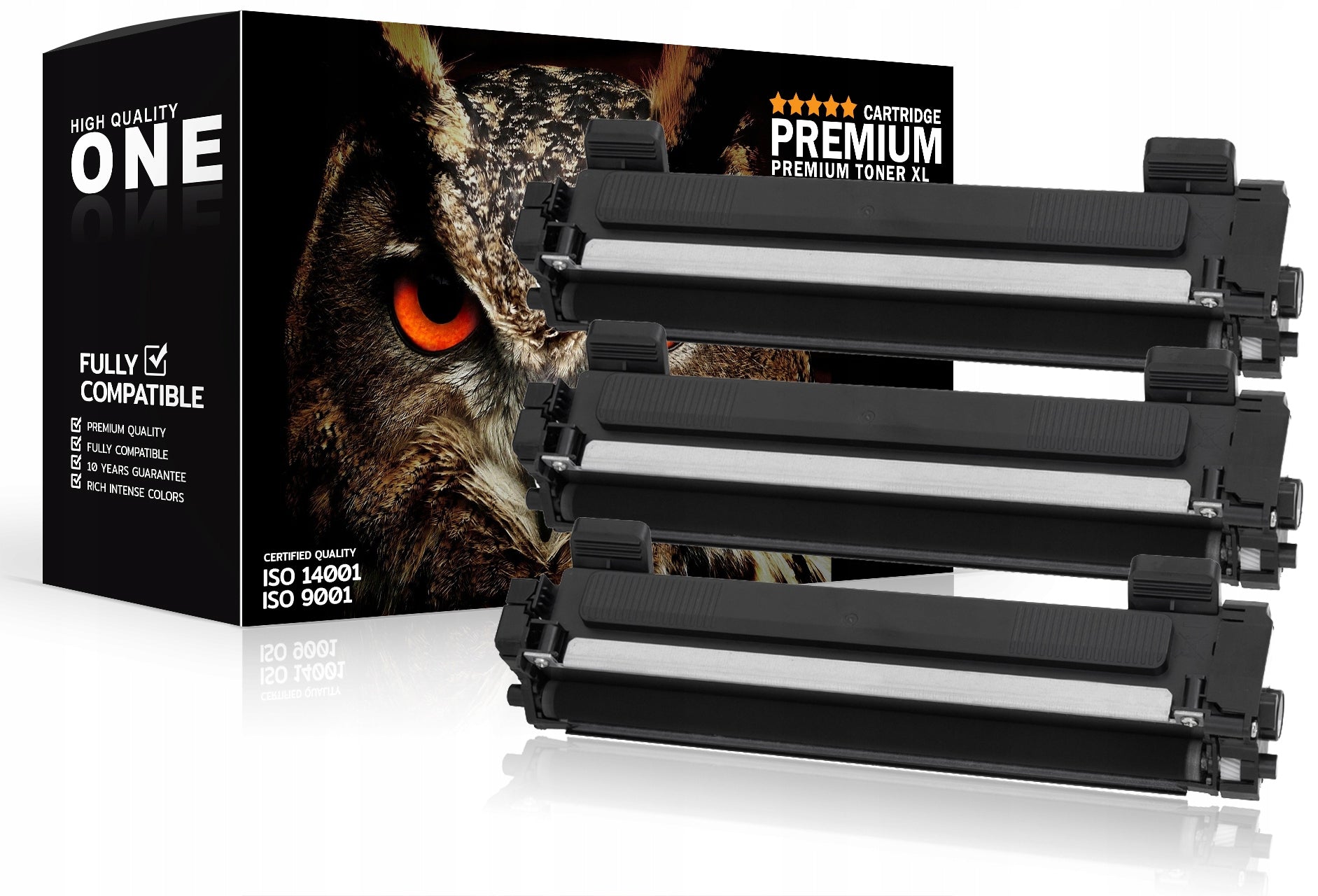 3x Toner Cartridge for Brother TN-1090 DCP-1622WE HL-1222WE Printers