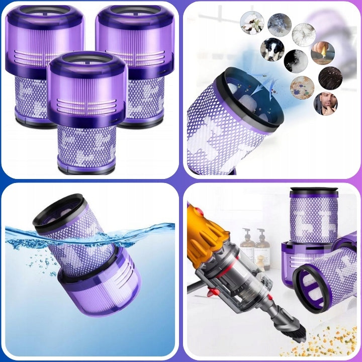 3x Washable filter for Dyson V11 SV14 V15 Animal Detect Absolute vacuum cleaner Manufacturer Towinely