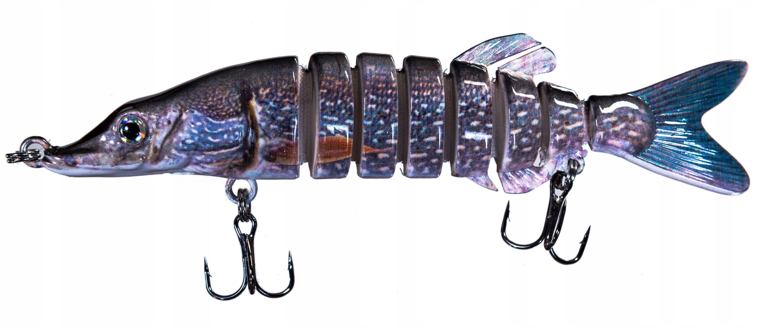3x Wobbler for pike broken sinking 13,5 cm 23 g Additional features multi-joined