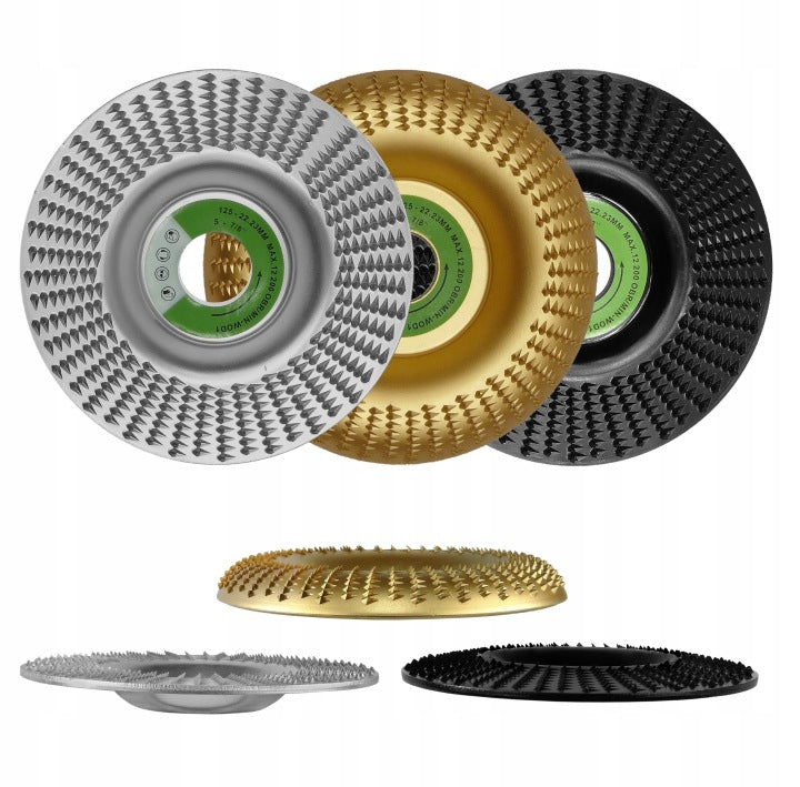 3x Wood Disc + Account Grinding Disc – Sawmill 125mm + Turbo Cutter Brand no brand