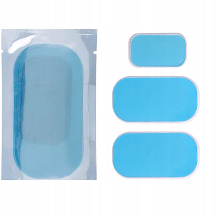 3x adhesive gel pads for EMS electrostimulator massager gel pads Brand no brand