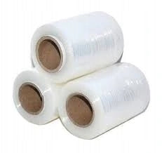 3x transparent stretch foil 0.25 kg mini rap