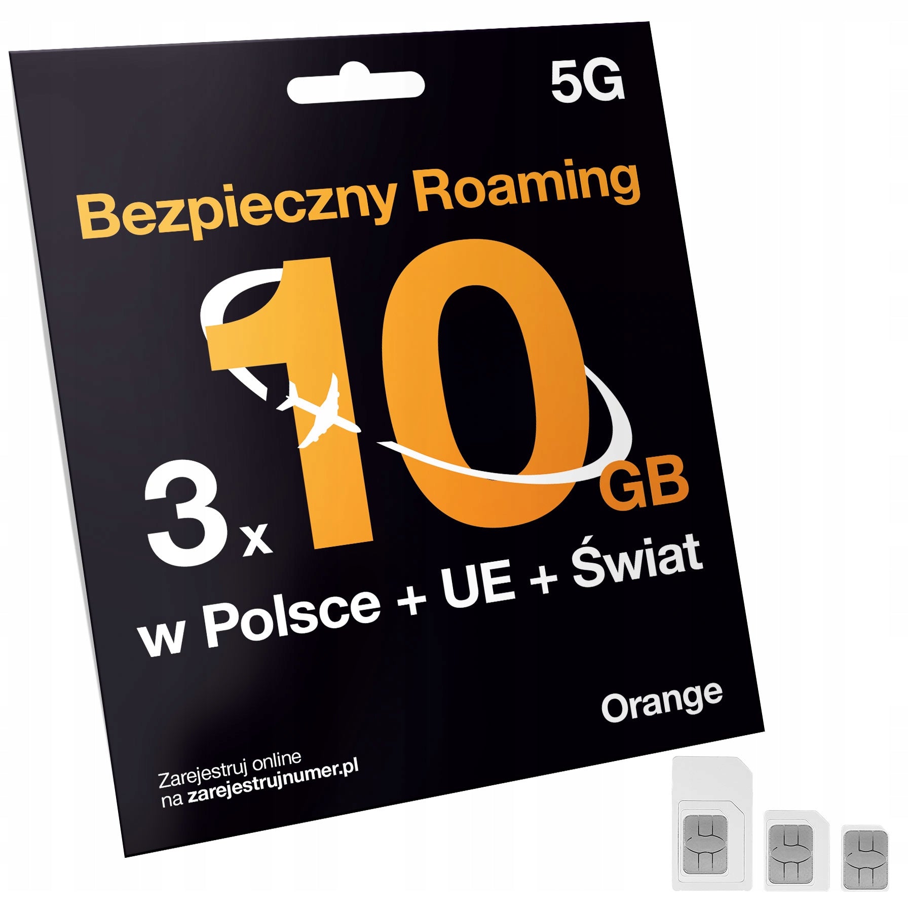 3x10 GB-EU roaming starter, Turkey, Egypt, Albania, Tunisia, Thailand