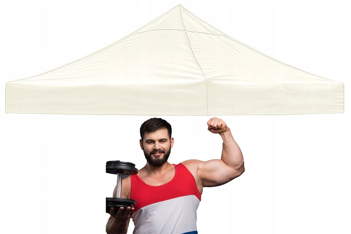 3x3 THICK ROOF PLATING FOR PAVILION TRADE TENT Garden Cover Number of side walls none