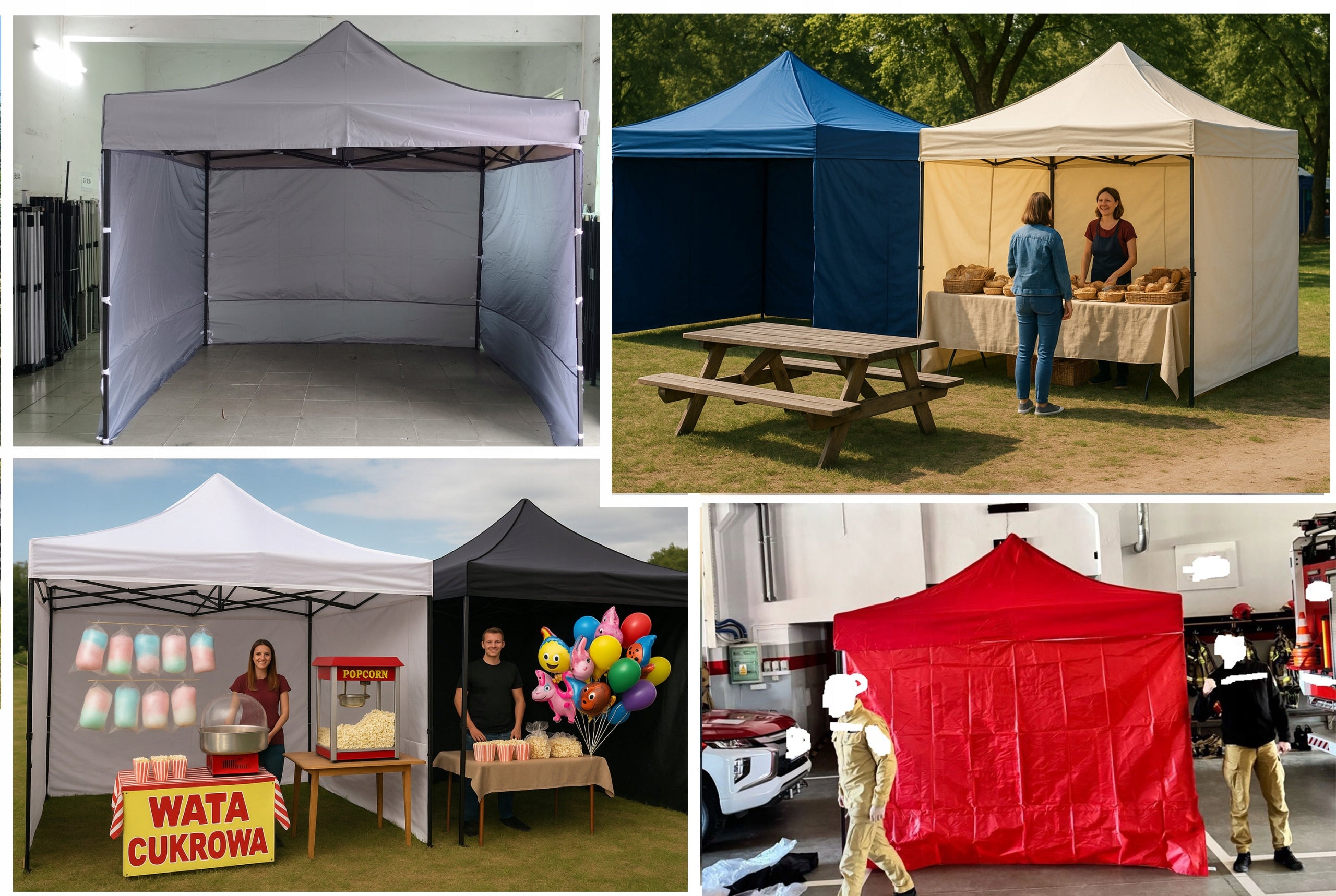 3x3 THICK ROOF PLATING FOR PAVILION TRADE TENT Garden Cover Type tent
