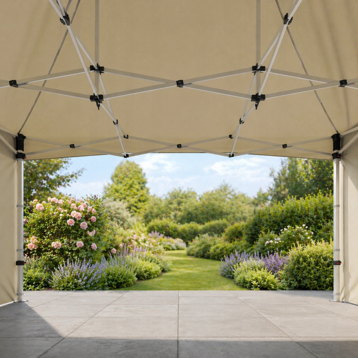 3x4.5M ALUMINUM TENT ALUMINUM COMMERCIAL PARTY EXPRESS 3m x 4,5m Manufacturer Rot Service