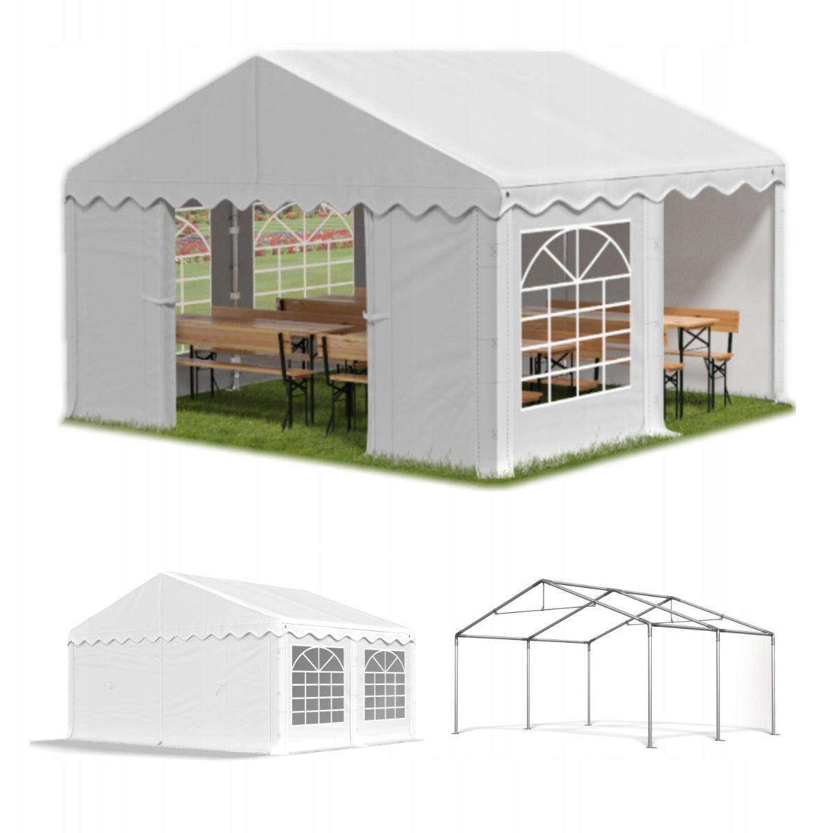 3x4 Party Garden Tent HOME - VARIOUS COLORS