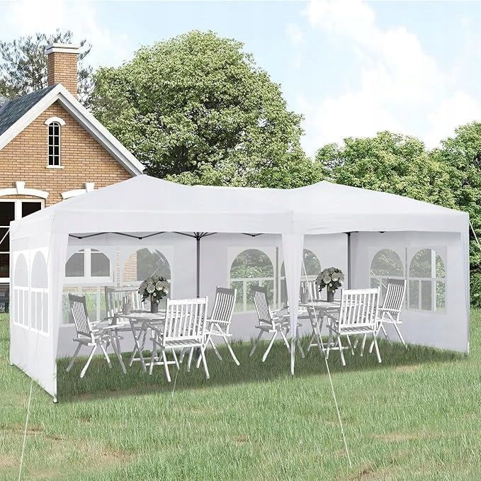 3x6 FOLDING TENT UV RESISTANT PAVILION WATERPROOF FOLDING WALLS Packaging status original