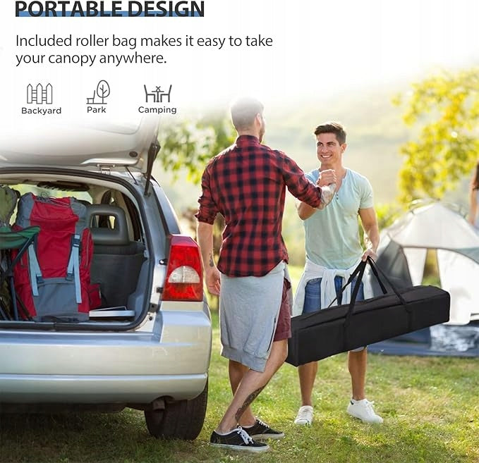 3x6 FOLDING TENT UV RESISTANT PAVILION WATERPROOF FOLDING WALLS Type tent
