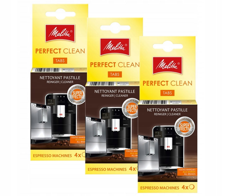 3xTablets for cleaning Melitta PerfectClean 4x 1,8g