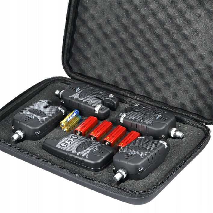 4+1 ELECTRONIC BITE ALARM WITH HOKK DUSK SENSOR CONTROL UNIT. Kind electronic