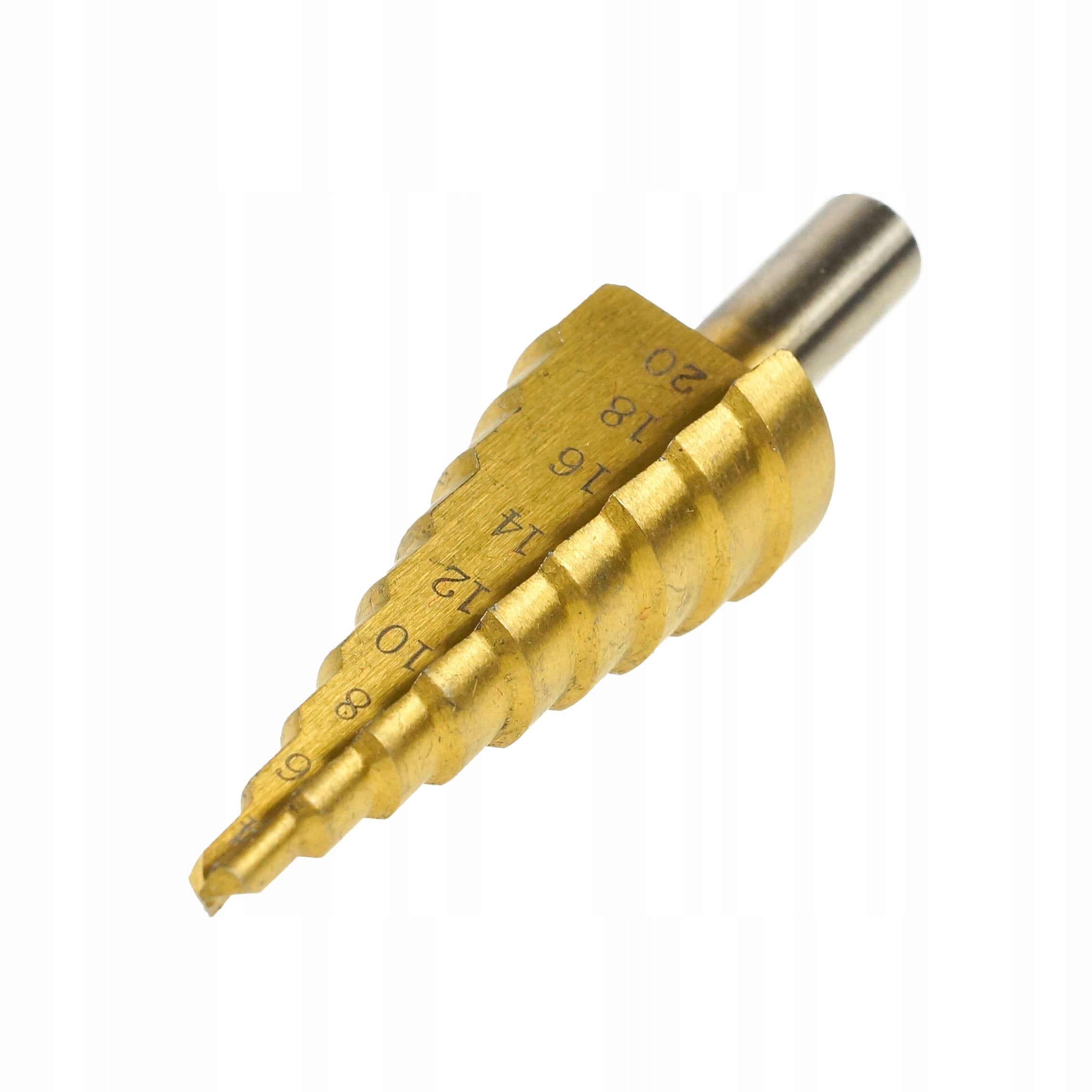 4-20MM HSS STEP CONICAL DRILL BIT FOR WOOD METAL PLASTIC SHEET METAL BLACK Brand Black