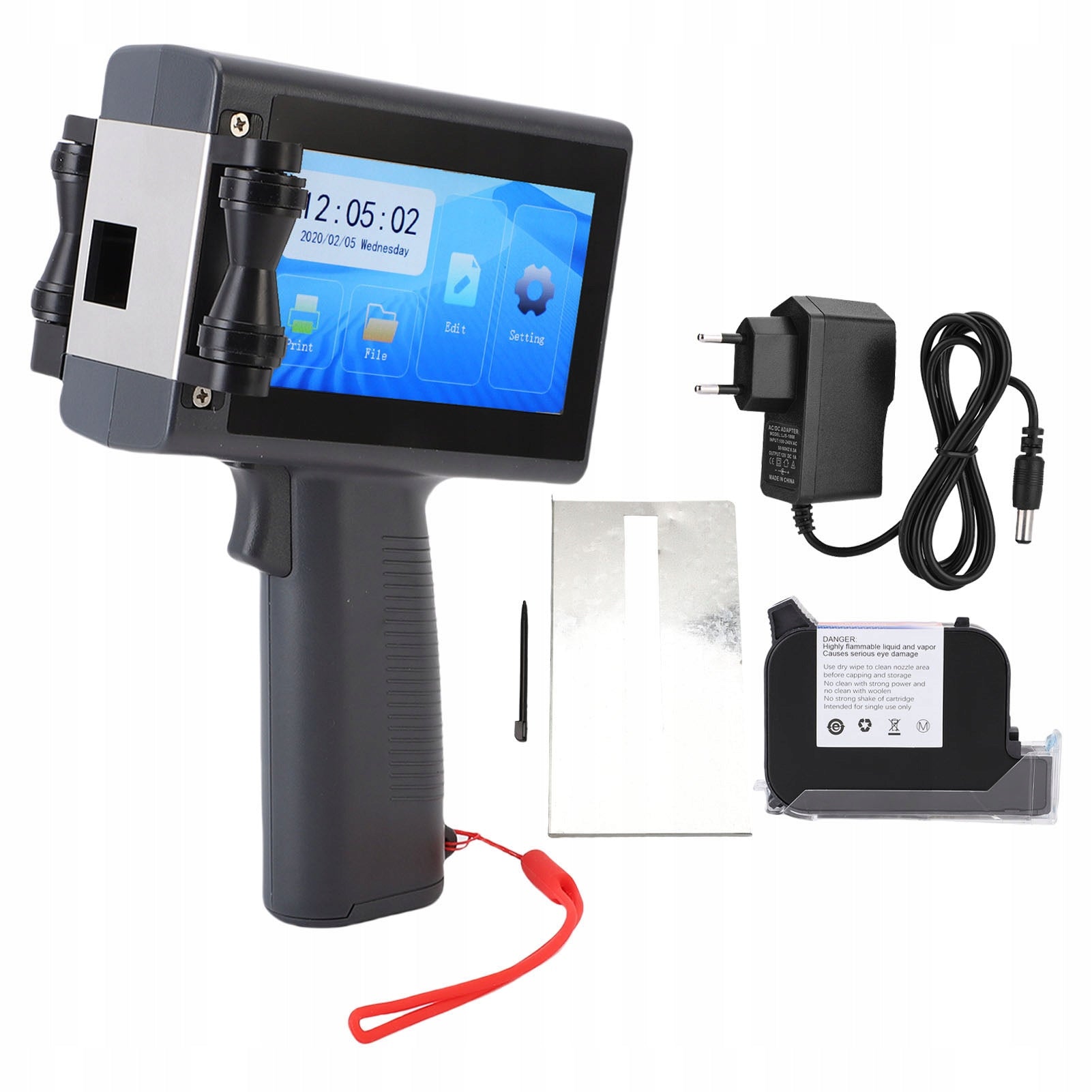 4,3 FW Handheld Touch Screen Inkjet Printer