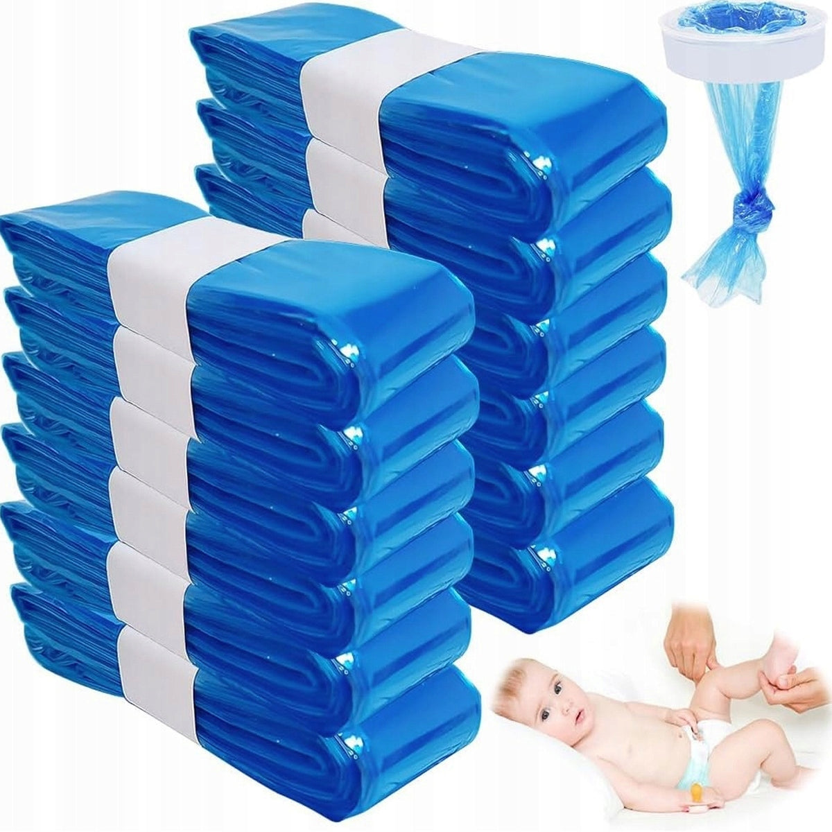 4,5M replacement cartridges for diaper basket - for popular bags 12 sz