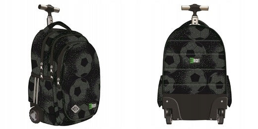 4-CHAMBER BACKPACK ON WHEELS FOOTBALL
