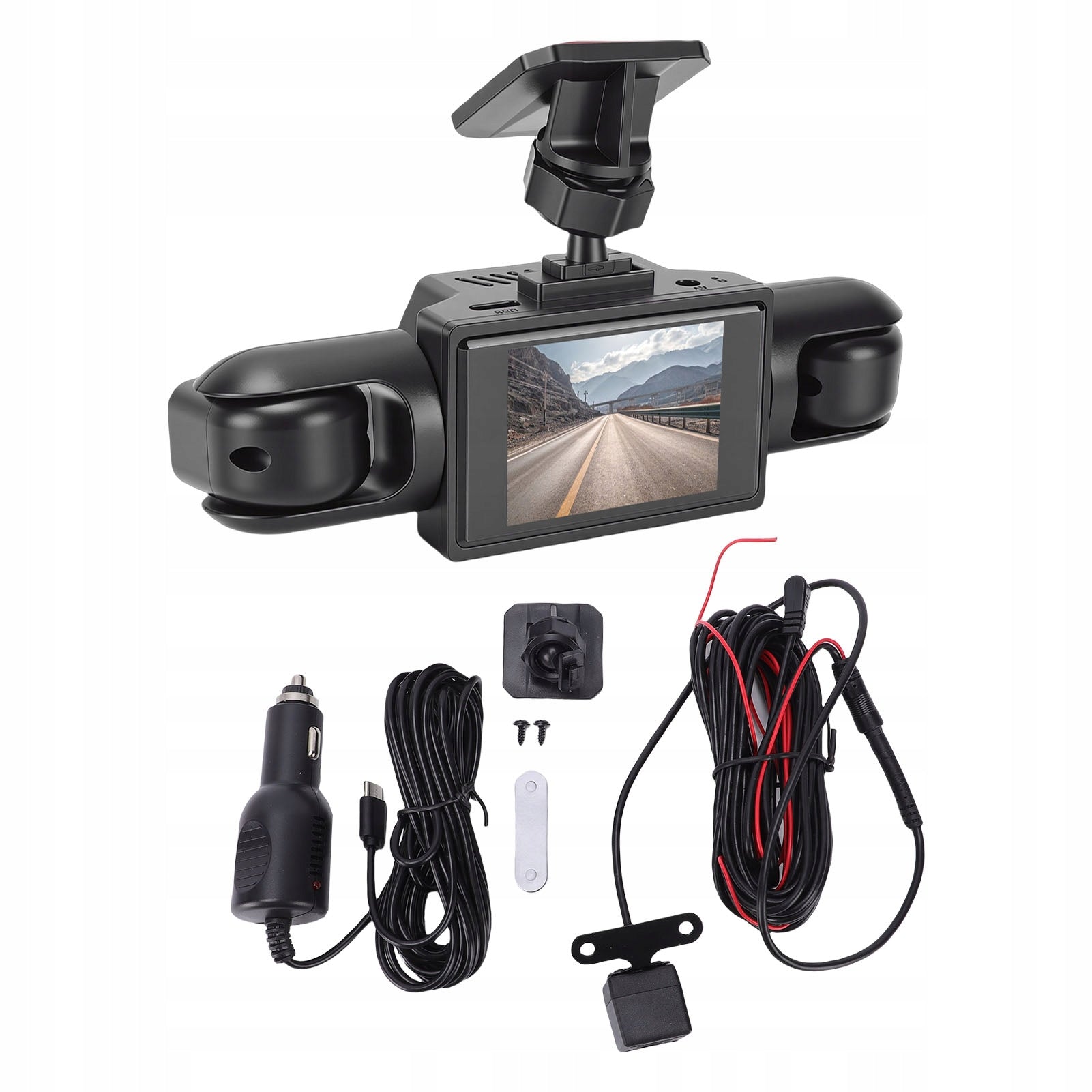 4-Channel Dashboard Camera 2,0-Inch Screen View 360° RU