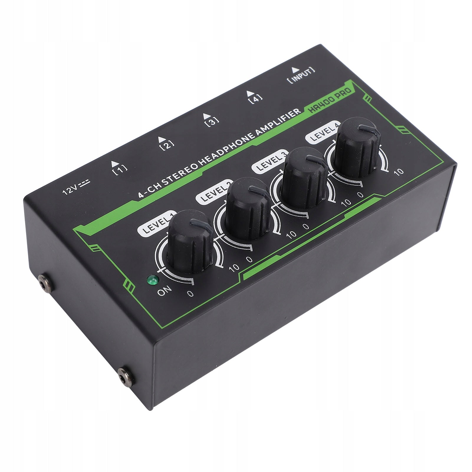4 Channel Low Noise Headphone Amplifier with RGB X4 Lights Manufacturer code AG250820061047
