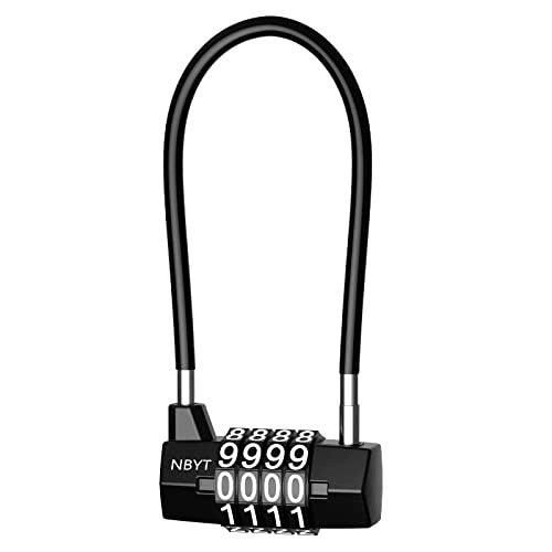 4 DIGIT COMBINATION PADLOCK WITH 5MM STEEL CABLE FOR HOME CABINET Brand no brand