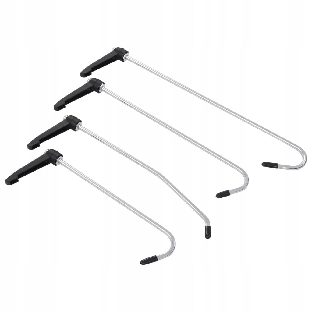4-ELEM. SET FOR REMOVING DENTS WITHOUT PAINTING