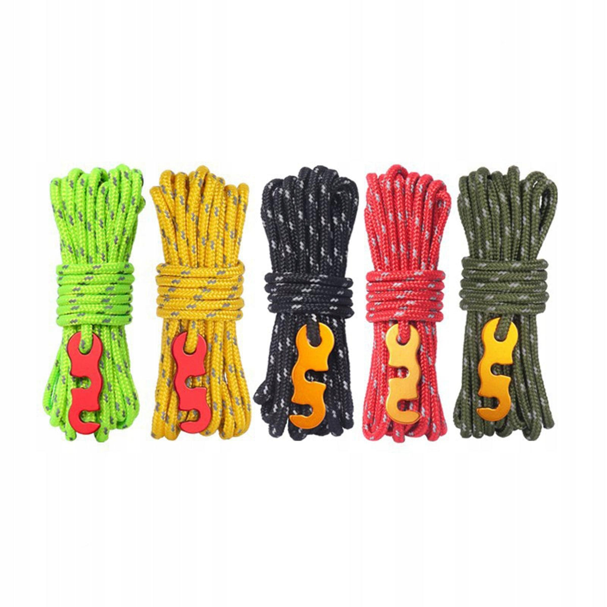 4 Meter 4mm Reflective guyline Rope Camping Tent Cord Green 4M-4mm Manufacturer code 12266037854