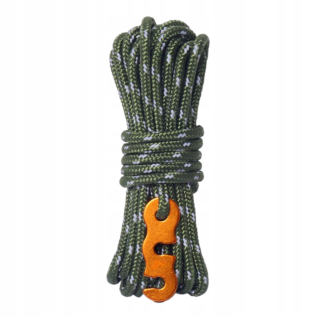 4 Meter 4mm Reflective guyline Rope Tent Windproof Rope Dark Green