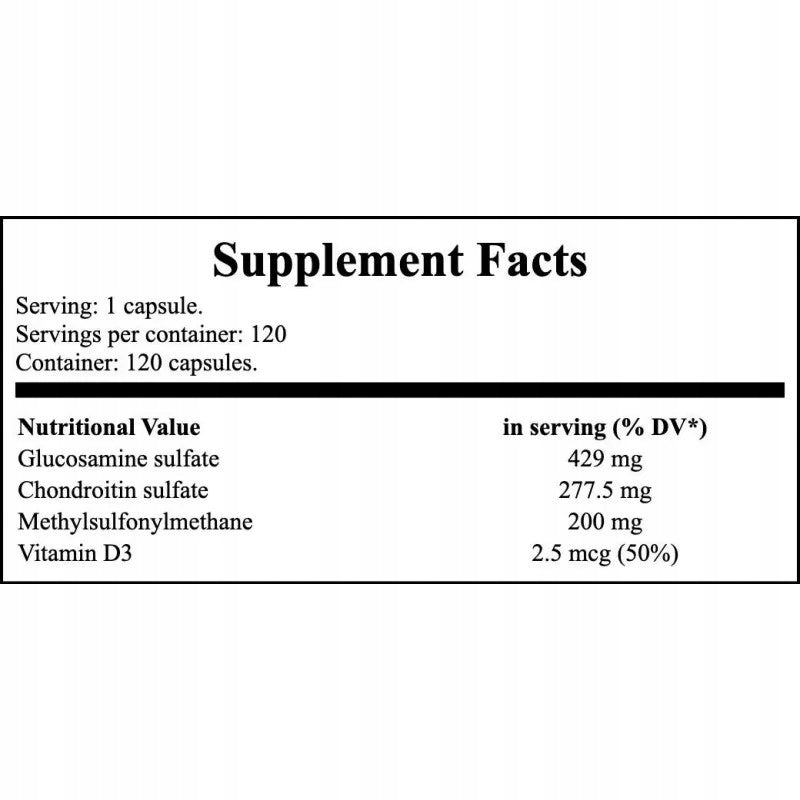 4+ Nutrition Joint+ 90 caps. Brand 4+ Nutrition